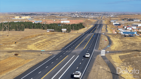 Image of Upgraded US. 85 in North Dakota
