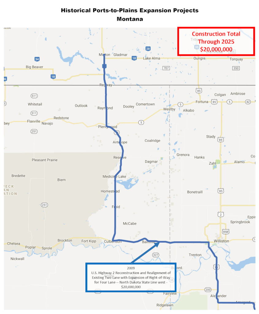 Image of Map showing Past Success